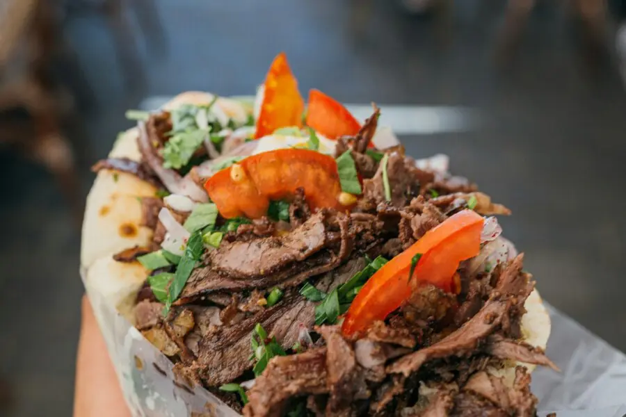 Friday Night Doner Wrap