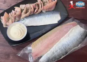 Smoked herring kippers x 2 in a pac 150g e